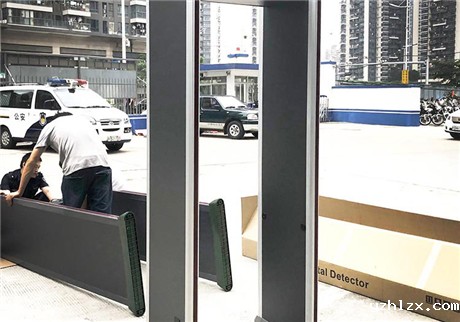 深圳福保派出所安装hth官方登录入口TC-100D安检门