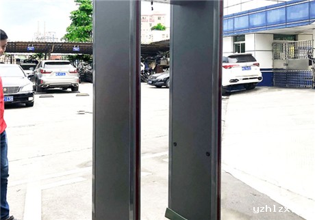 龙华上塘派出所安装hth官方登录入口防雨安检门TC-300B