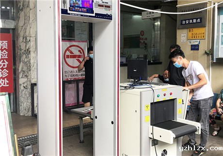 肇庆高要妇幼保健院使用hth官方登录入口热成像测温门